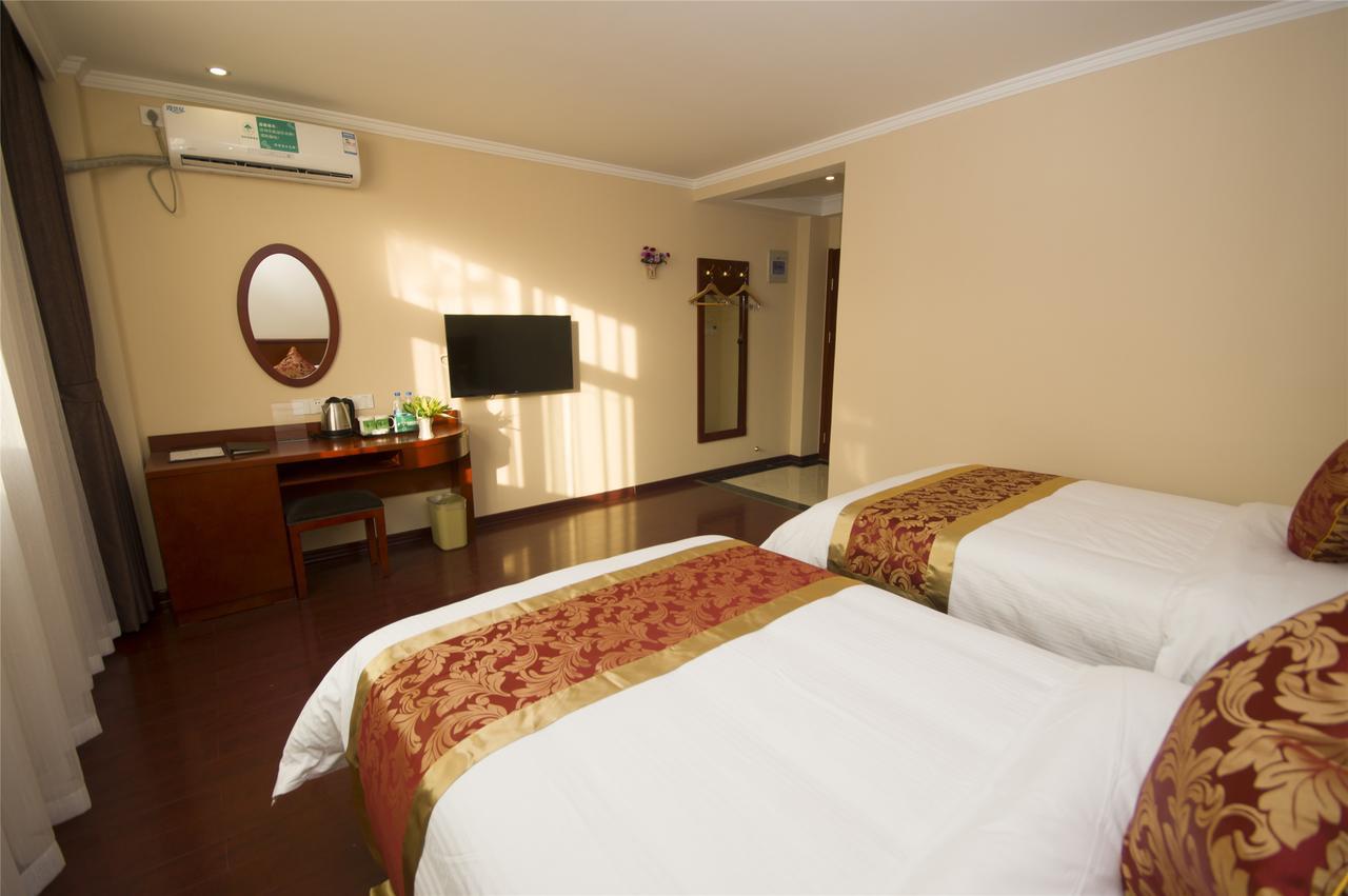 Greentree Inn Jiangsu Suzhou Suzhouleyuan Tianping College Business Hotel Buitenkant foto