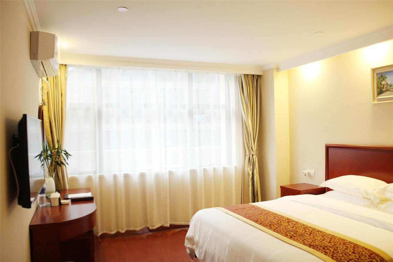 Greentree Inn Jiangsu Suzhou Suzhouleyuan Tianping College Business Hotel Buitenkant foto