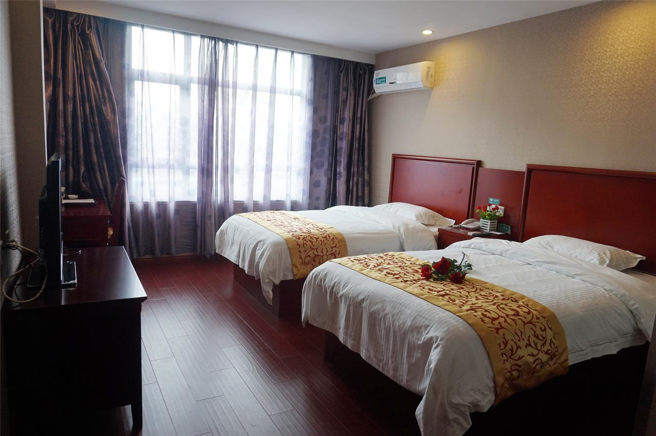 Greentree Inn Jiangsu Suzhou Suzhouleyuan Tianping College Business Hotel Buitenkant foto