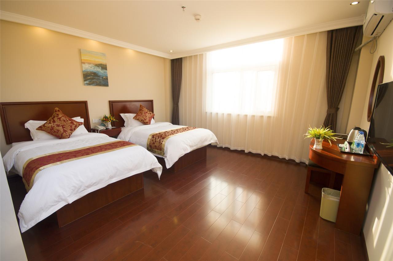 Greentree Inn Jiangsu Suzhou Suzhouleyuan Tianping College Business Hotel Buitenkant foto