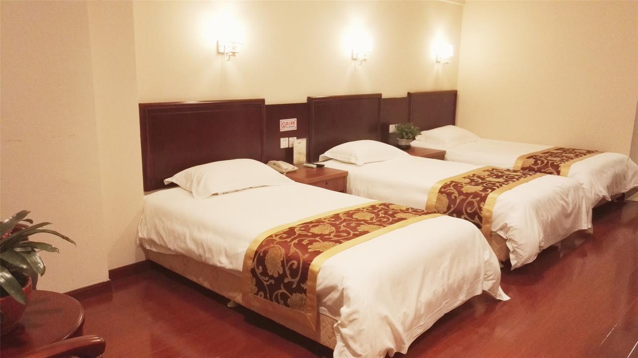 Greentree Inn Jiangsu Suzhou Suzhouleyuan Tianping College Business Hotel Buitenkant foto